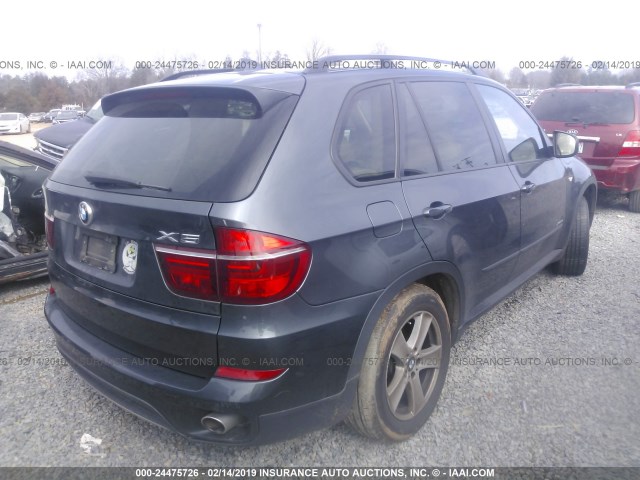 5UXZW0C54BL660460 - 2011 BMW X5 XDRIVE35D Boz foto 4