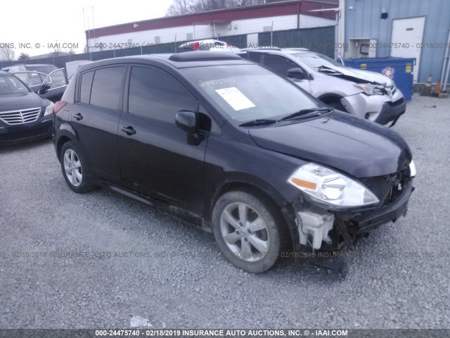 3N1BC1CP3BL373444 - 2011 NISSAN VERSA S/SL BLACK photo 1