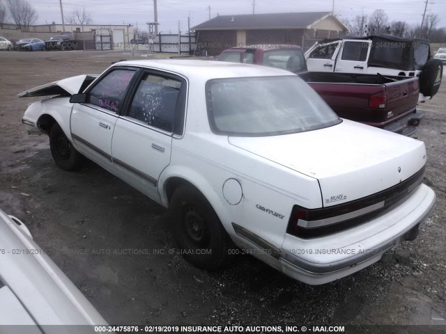 1G4AG554XS6417243 - 1995 BUICK CENTURY SPECIAL WHITE photo 3
