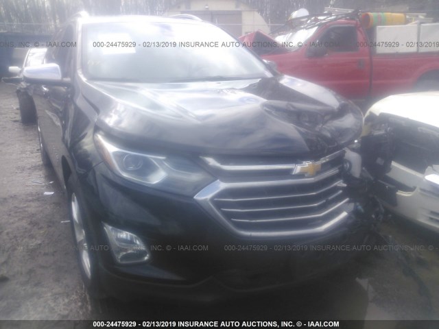 2GNAXVEV5J6121706 - 2018 CHEVROLET EQUINOX PREMIER BLACK photo 6