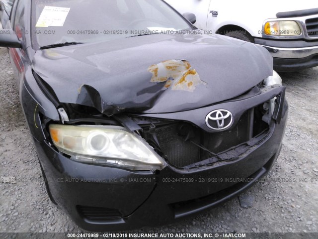 JTNBF3EK6A3000437 - 2010 TOYOTA CAMRY SE/LE/XLE GRAY photo 6