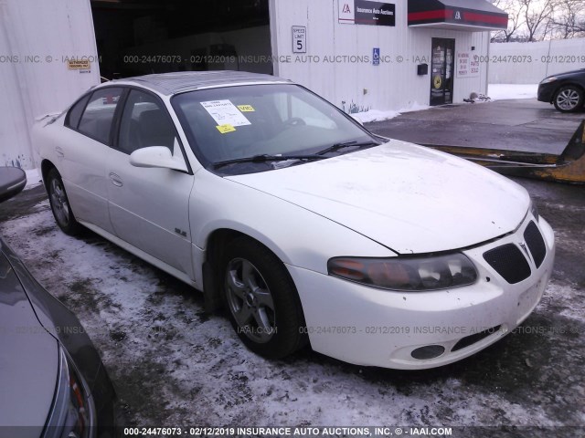 1G2HY54K65U171425 - 2005 PONTIAC BONNEVILLE SLE WHITE photo 1