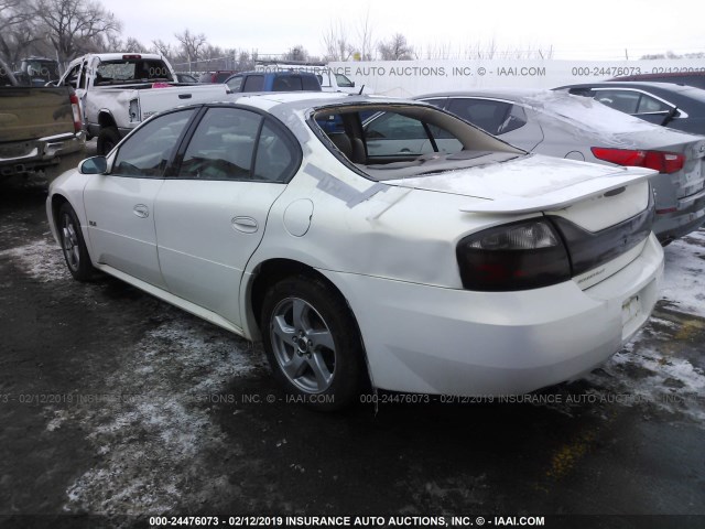 1G2HY54K65U171425 - 2005 PONTIAC BONNEVILLE SLE WHITE photo 3