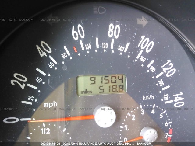 3VWBB61C4WM037263 - 1998 VOLKSWAGEN NEW BEETLE Rot Foto 7