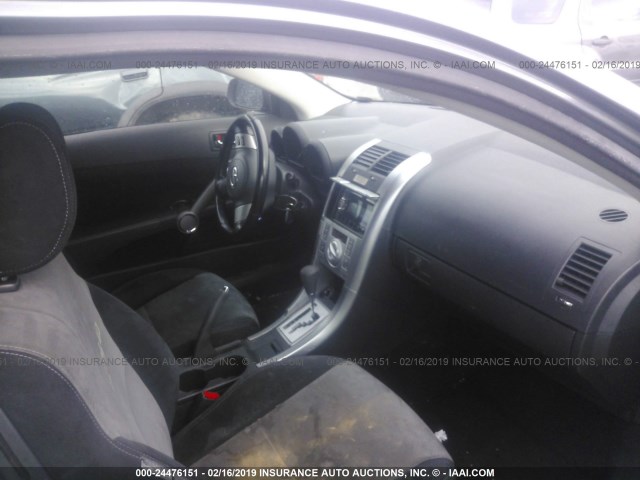 JTKDE167280274768 - 2008 TOYOTA SCION TC ნაცრისფერი ფოტო 5