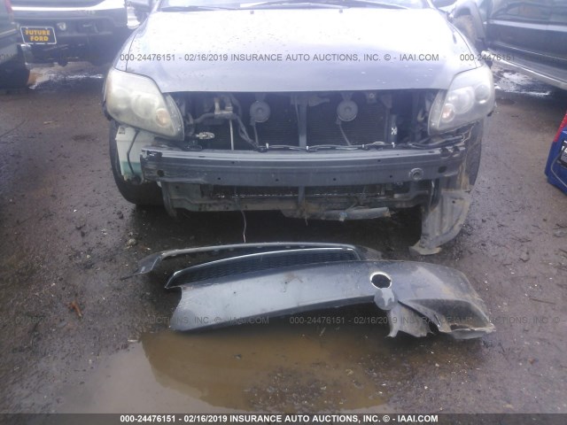 JTKDE167280274768 - 2008 TOYOTA SCION TC ნაცრისფერი ფოტო 6