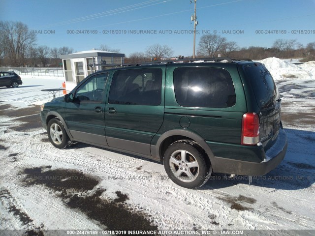 1GMDV03L55D212963 - 2005 PONTIAC MONTANA SV6 GREEN photo 3