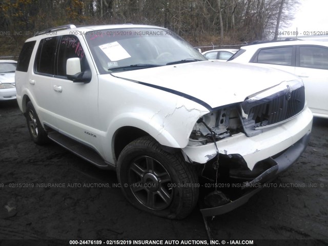 5LMEU88H94ZJ32218 - 2004 LINCOLN AVIATOR 白色 照片 1