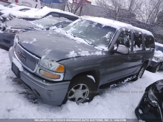 1GKFK66U35J201141 - 2005 GMC YUKON XL DENALI TAN photo 2