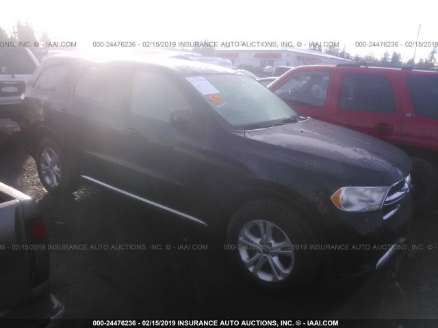 1C4RDHAG2DC637238 - 2013 DODGE DURANGO SXT BLACK photo 1