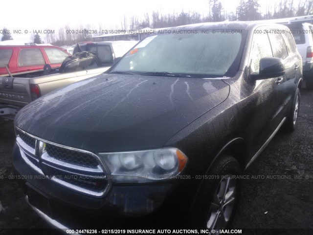 1C4RDHAG2DC637238 - 2013 DODGE DURANGO SXT BLACK photo 6