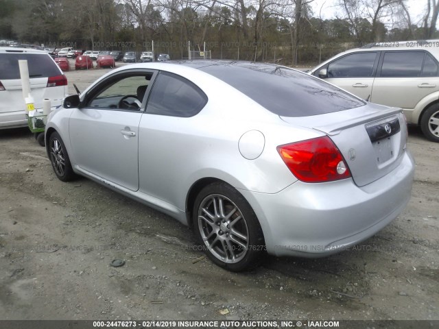 JTKDE177050033236 - 2005 TOYOTA SCION TC 银色 照片 3