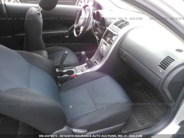 JTKDE177050033236 - 2005 TOYOTA SCION TC 银色 照片 5