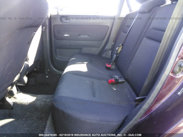 JTLKT334964033262 - 2006 TOYOTA SCION XB MAROON photo 8