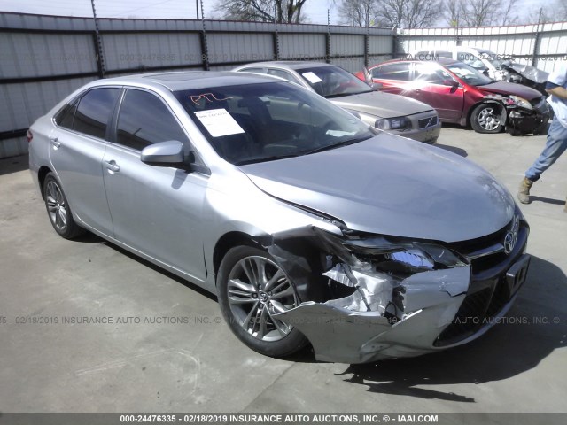 4T1BF1FK1GU177886 - 2016 TOYOTA CAMRY LE/XLE/SE/XSE SILVER photo 1