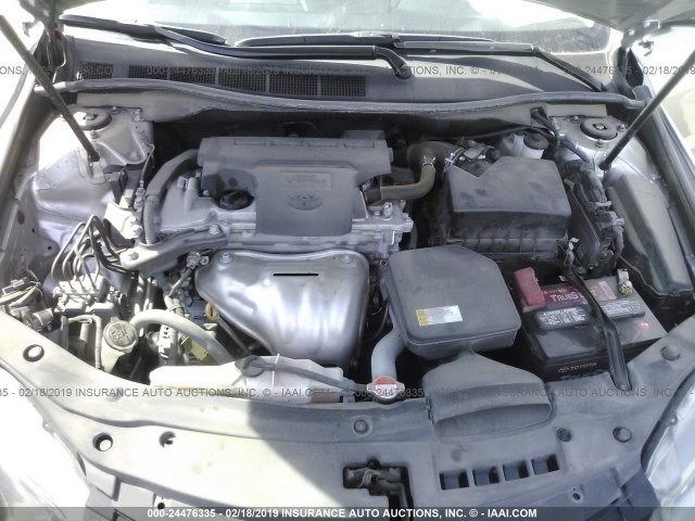 4T1BF1FK1GU177886 - 2016 TOYOTA CAMRY LE/XLE/SE/XSE SILVER photo 10