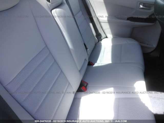 4T1BF1FK1GU177886 - 2016 TOYOTA CAMRY LE/XLE/SE/XSE SILVER photo 8