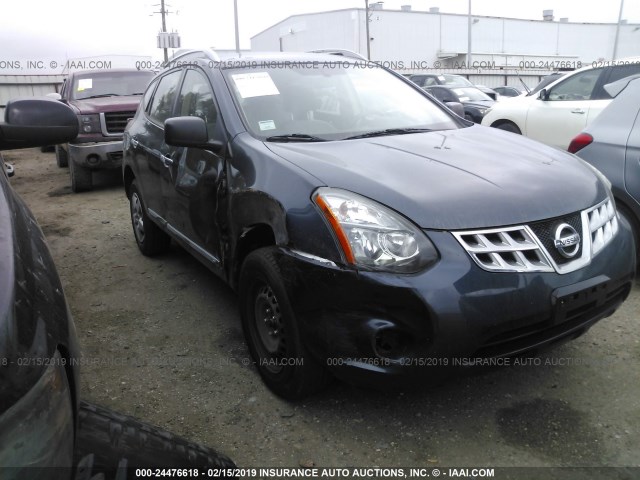 JN8AS5MT9FW661584 - 2015 NISSAN ROGUE SELECT S BLUE photo 6