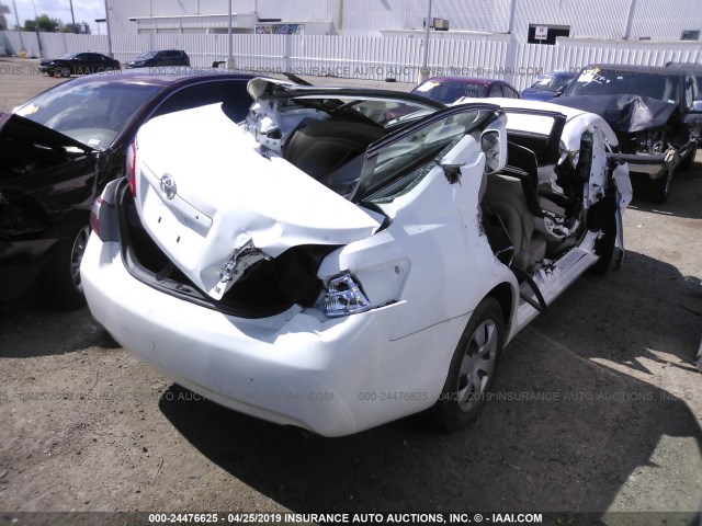 4T4BE46K89R059802 - 2009 TOYOTA CAMRY SE/LE/XLE WHITE photo 4