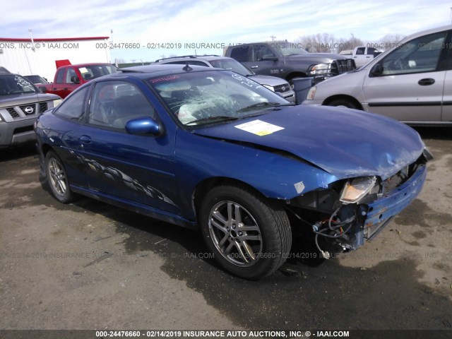 1G1JH12F247196873 - 2004 CHEVROLET CAVALIER LS SPORT BLUE photo 1