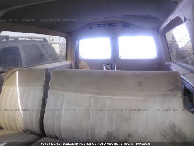 1G8GK26J1GF160751 - 1986 CHEVROLET SUBURBAN K2 BEIGE photo 8