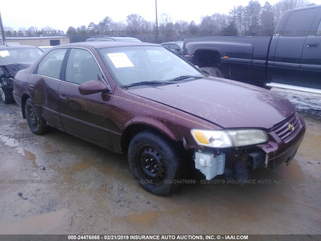 4T1BG22K3XU398933 - 1999 TOYOTA CAMRY CE/LE/XLE 勃艮第红 照片 1