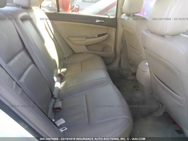 JHMCN36577C001897 - 2007 HONDA ACCORD HYBRID WHITE photo 8