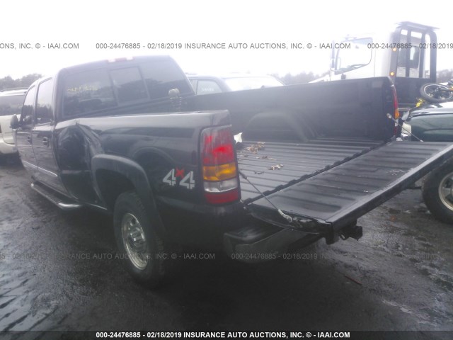 1GTHK23276F108479 - 2006 GMC SIERRA K2500 HEAVY DUTY BLACK photo 3