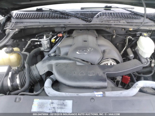 1GKEK63U04J185270 - 2004 GMC YUKON DENALI BLACK photo 10