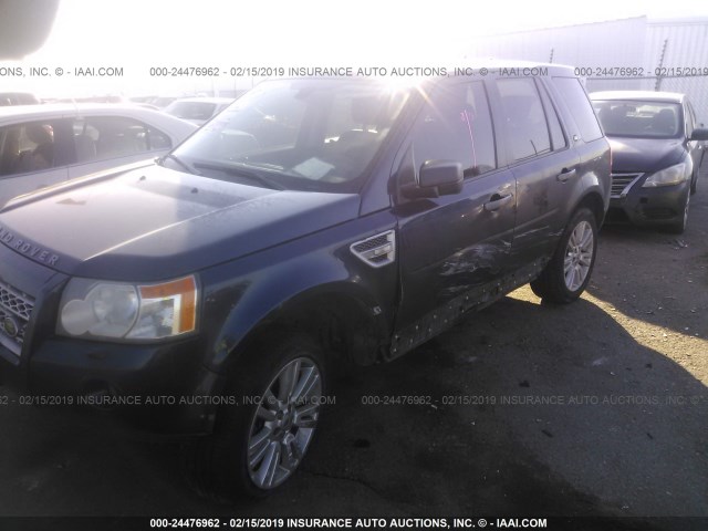 SALFT24N89H116606 - 2009 LAND ROVER LR2 HSE TECHNOLOGY BLUE photo 6