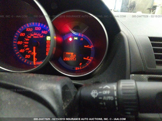 JM1BK323261535894 - 2006 MAZDA 3 S RED photo 7