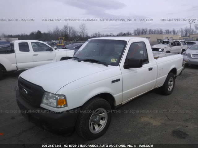 1FTKR1AD5BPA93677 - 2011 FORD RANGER WHITE photo 2