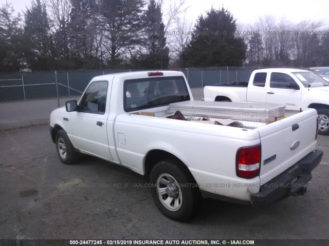 1FTKR1AD5BPA93677 - 2011 FORD RANGER WHITE photo 3