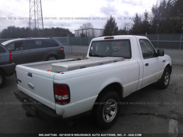 1FTKR1AD5BPA93677 - 2011 FORD RANGER WHITE photo 4