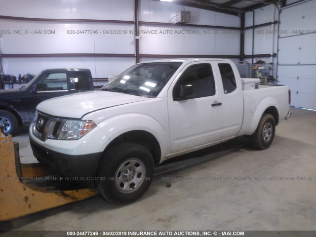 1N6BD0CT7GN714477 - 2016 NISSAN FRONTIER S/SV WHITE photo 2