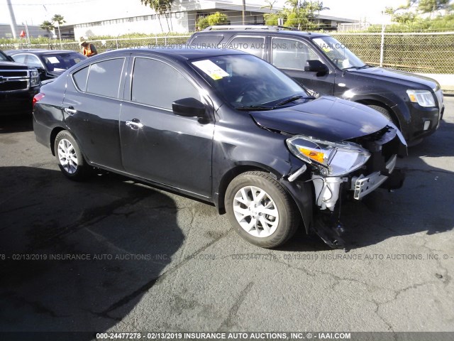 3N1CN7AP3HL803437 - 2017 NISSAN VERSA S/S PLUS/SV/SL BLACK photo 1