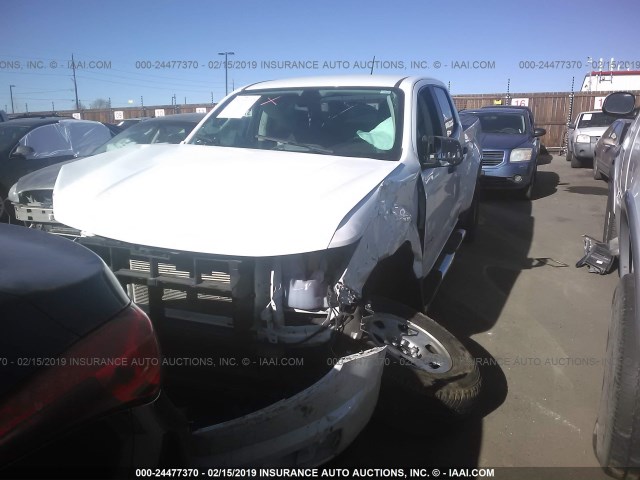 1GCGTBE31G1291004 - 2016 CHEVROLET COLORADO WHITE photo 2