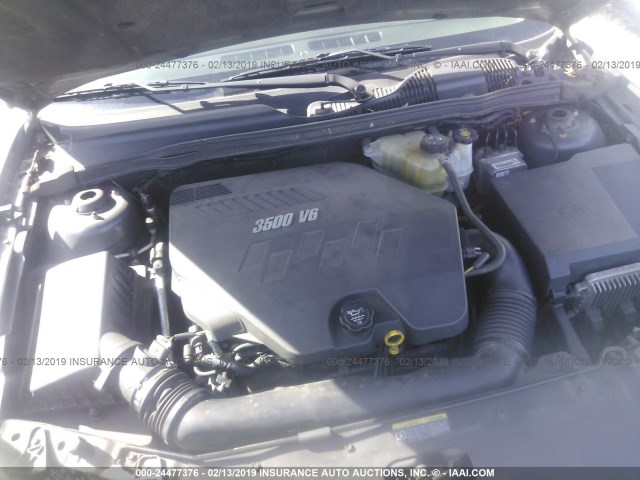 1G1ZU57N47F142183 - 2007 CHEVROLET MALIBU LTZ GRAY photo 10