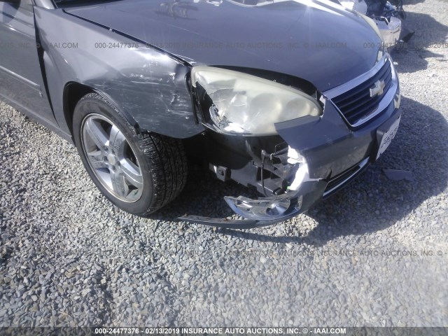 1G1ZU57N47F142183 - 2007 CHEVROLET MALIBU LTZ GRAY photo 6