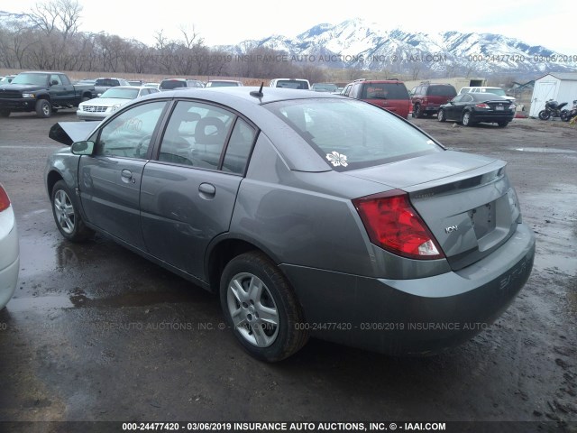 1G8AJ55F57Z204496 - 2007 SATURN ION LEVEL 2 灰色 照片 3