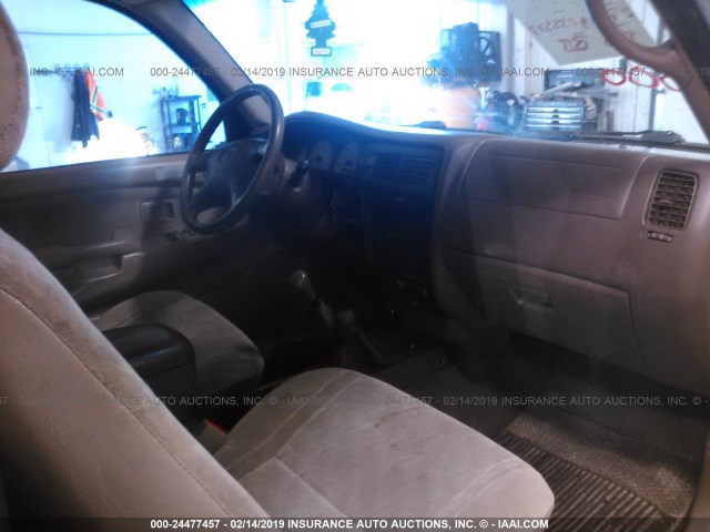 5TEWN72N21Z773793 - 2001 TOYOTA TACOMA XTRACAB GOLD photo 5