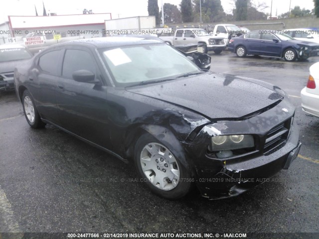 2B3LA43R87H796287 - 2007 DODGE CHARGER SE/SXT BLACK photo 1