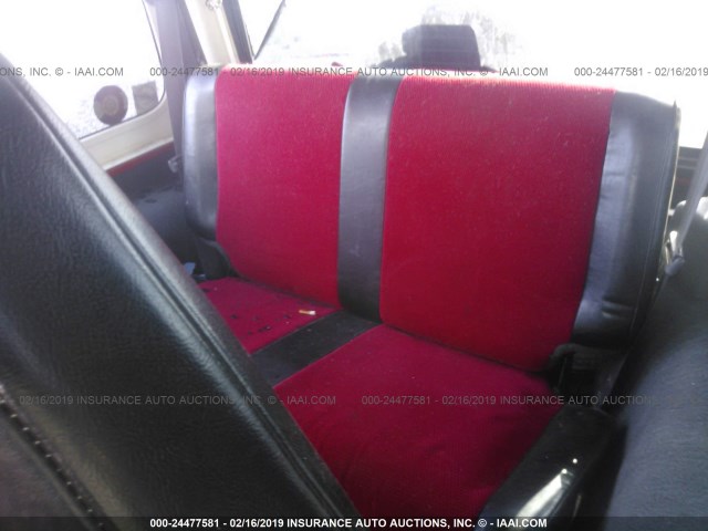 1J4FA49S02P711138 - 2002 JEEP WRANGLER / TJ SPORT RED photo 8