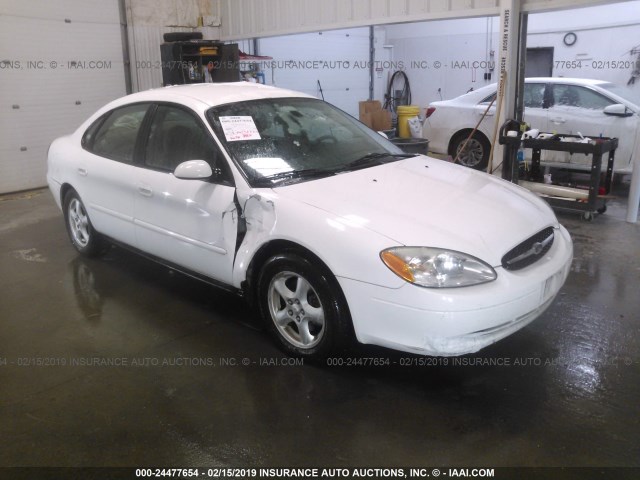 1FAFP55293G236600 - 2003 FORD TAURUS SES WHITE photo 1