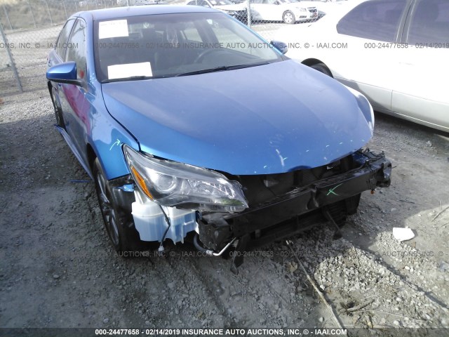 4T1BF1FK8HU765544 - 2017 TOYOTA CAMRY LE/XLE/SE/XSE BLUE photo 6
