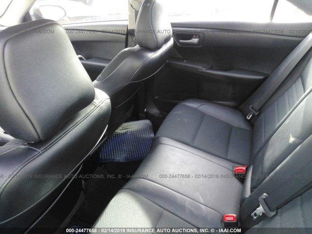 4T1BF1FK8HU765544 - 2017 TOYOTA CAMRY LE/XLE/SE/XSE BLUE photo 8