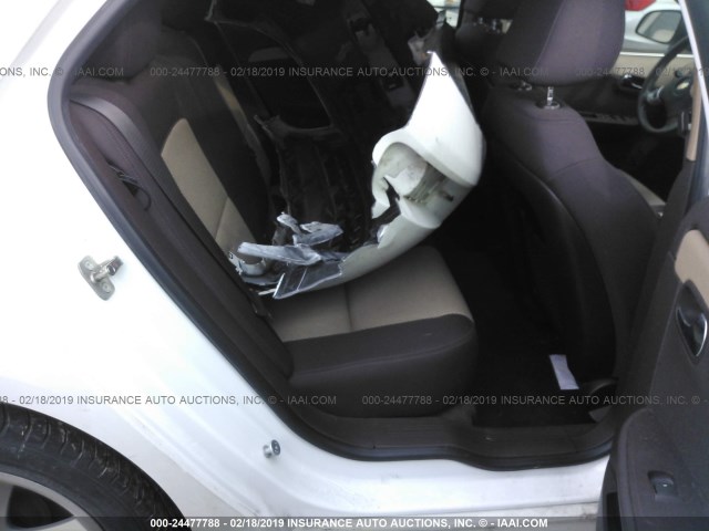 1G1ZB5E04CF146774 - 2012 CHEVROLET MALIBU LS WHITE photo 8