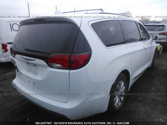 2C4RC1BG3JR120316 - 2018 CHRYSLER PACIFICA TOURING L WHITE photo 4