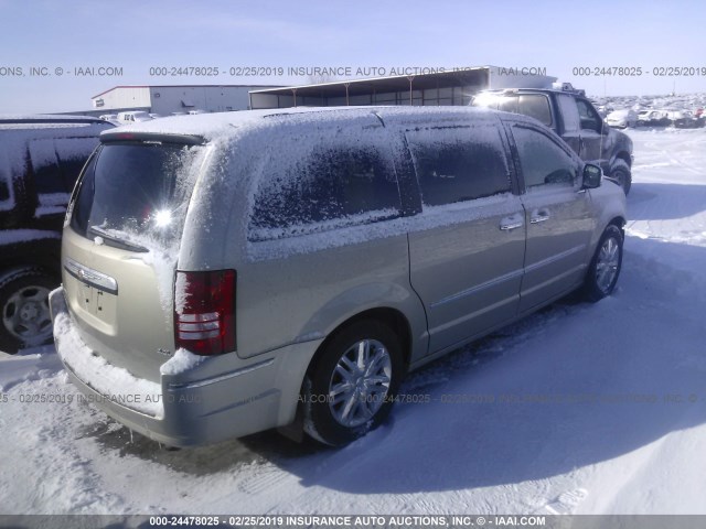 2A8HR64X28R149653 - 2008 CHRYSLER TOWN & COUNTRY LIMITED GOLD photo 4