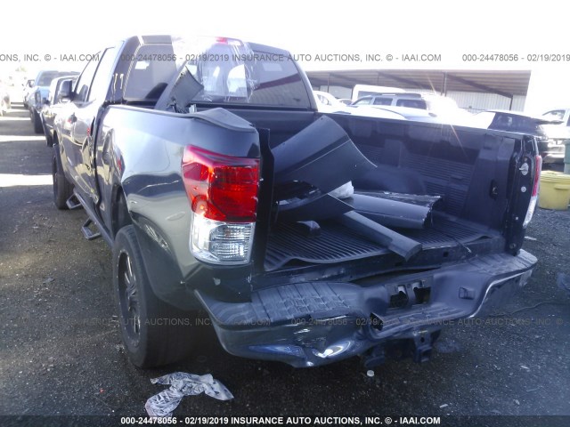 5TFRM5F19DX060736 - 2013 TOYOTA TUNDRA DOUBLE CAB SR5 BLACK photo 3